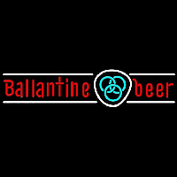 Ballantine Blue Logo Beer Sign Enseigne Néon