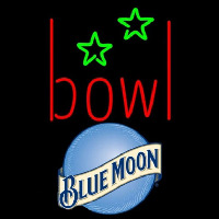 Blue Moon Bowling Alley Beer Sign Enseigne Néon