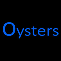 Blue Oysters Cursive Enseigne Néon