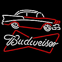 Budweiser 57 Chevy Enseigne Néon