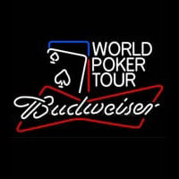 Budweiser World Poker Tour Enseigne Néon