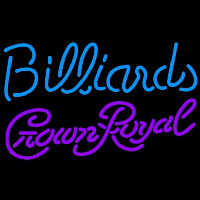 Crown Royal Billiards Te t Pool Beer Sign Enseigne Néon