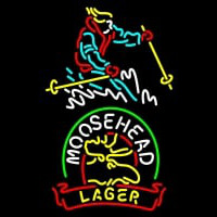 Custom Steamboat Moosehead Beer Enseigne Néon