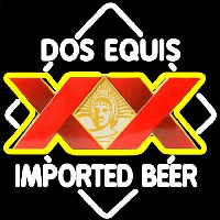 DOS Equis Imported Beer Sign Enseigne Néon