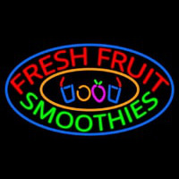 Fresh Fruit Smoothies Enseigne Néon