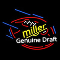 Miller Genuine Draft Foot Ball Enseigne Néon
