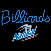 Natural Light Billiards Te t Pool Beer Sign Enseigne Néon