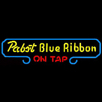 Pabst Blue Ribbon On Tap Beer Sign Enseigne Néon