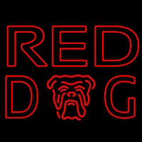 Red Dog Beer Sign Enseigne Néon