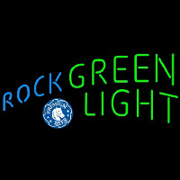 Rolling Rock Bule Green Light Beer Sign Enseigne Néon