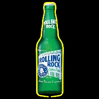 Rolling Rock Cincy Beer Sign Enseigne Néon