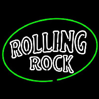 Rolling Rock Classic Large Logo Beer Sign Enseigne Néon