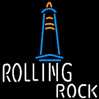 Rolling Rock Lighthouse Beer Sign Enseigne Néon