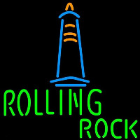 Rolling Rock Lighthouse Lounge Beer Sign Enseigne Néon