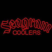 Seagram Logo Wine Coolers Beer Sign Enseigne Néon