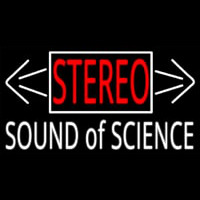 Stereo Sound Of Science Enseigne Néon