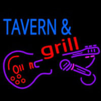 Tavern And Grill Guitar Enseigne Néon