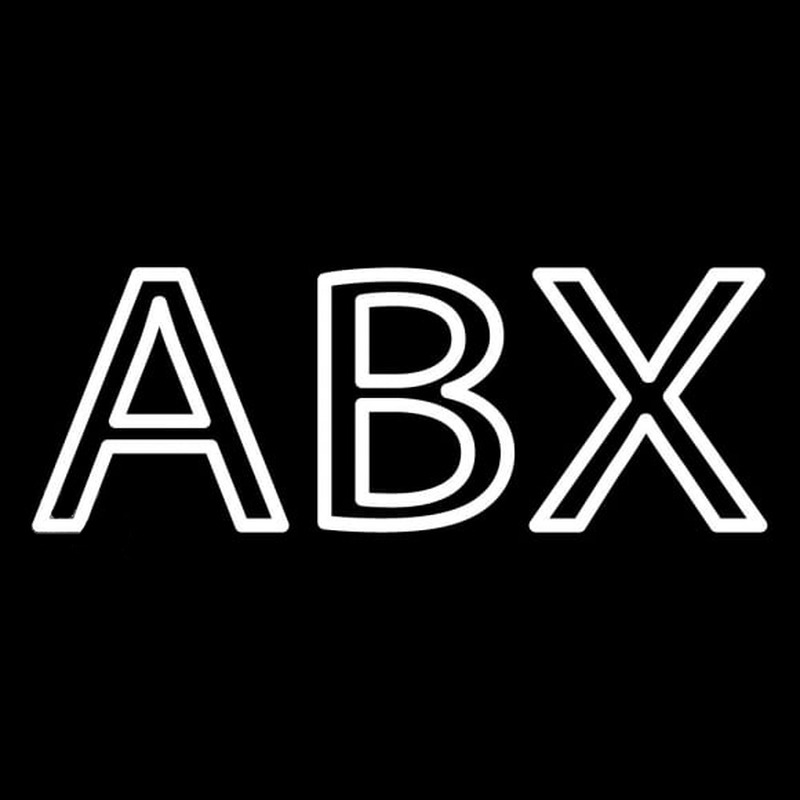 Alpha Beta Chi Enseigne Néon