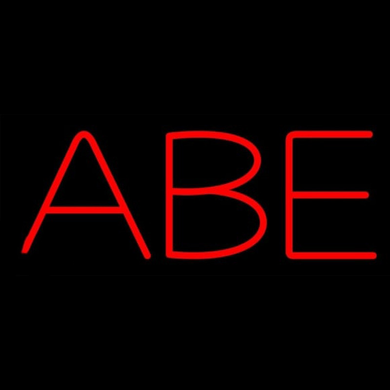 Alpha Beta Epsilon Enseigne Néon