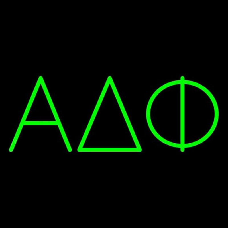 Alpha Delta Phi Enseigne Néon
