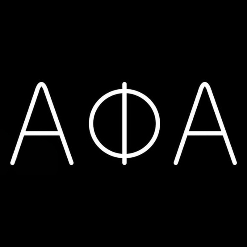 Alpha Phi Alpha Enseigne Néon