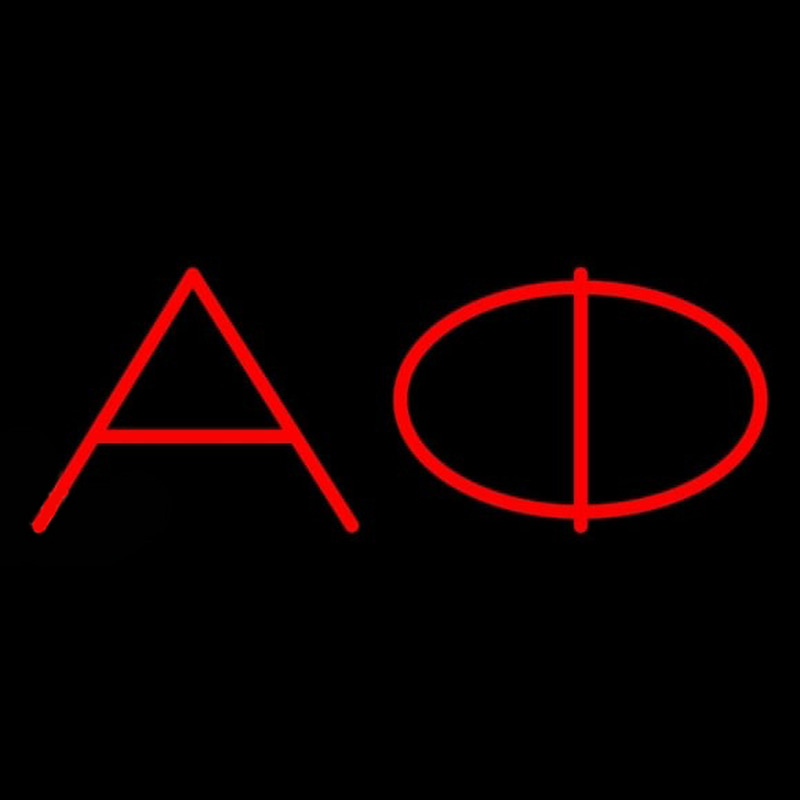 Alpha Phi Enseigne Néon