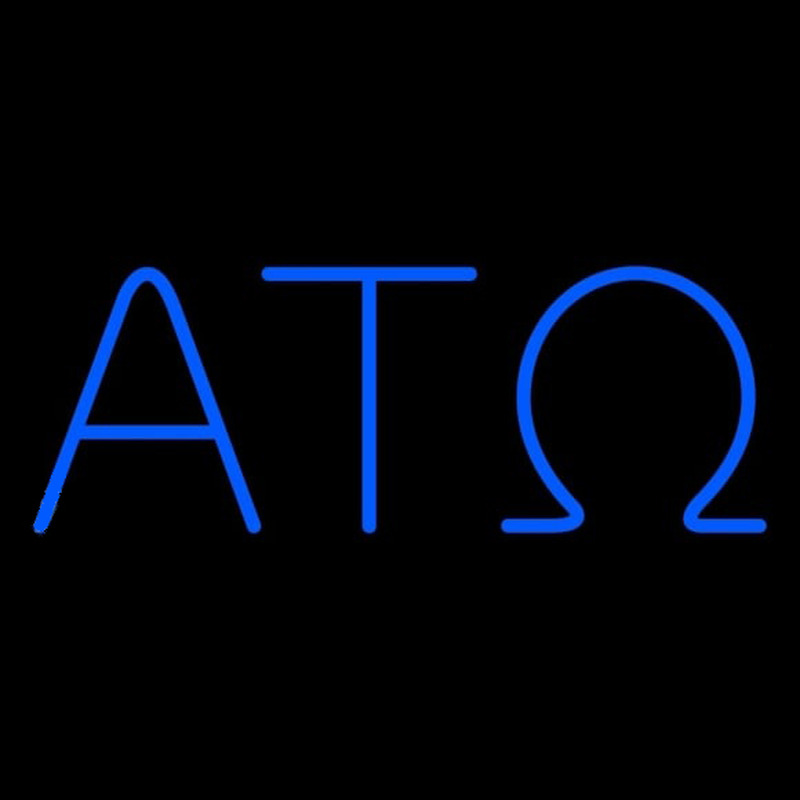 Alpha Tau Omega Enseigne Néon
