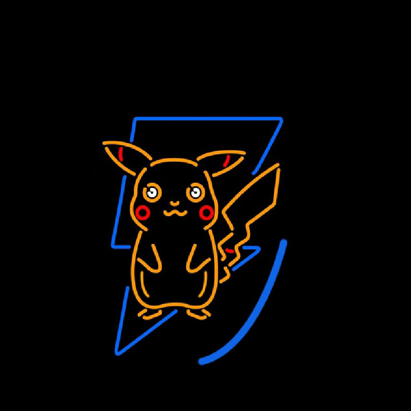 Animal With Flash Icon Enseigne Néon