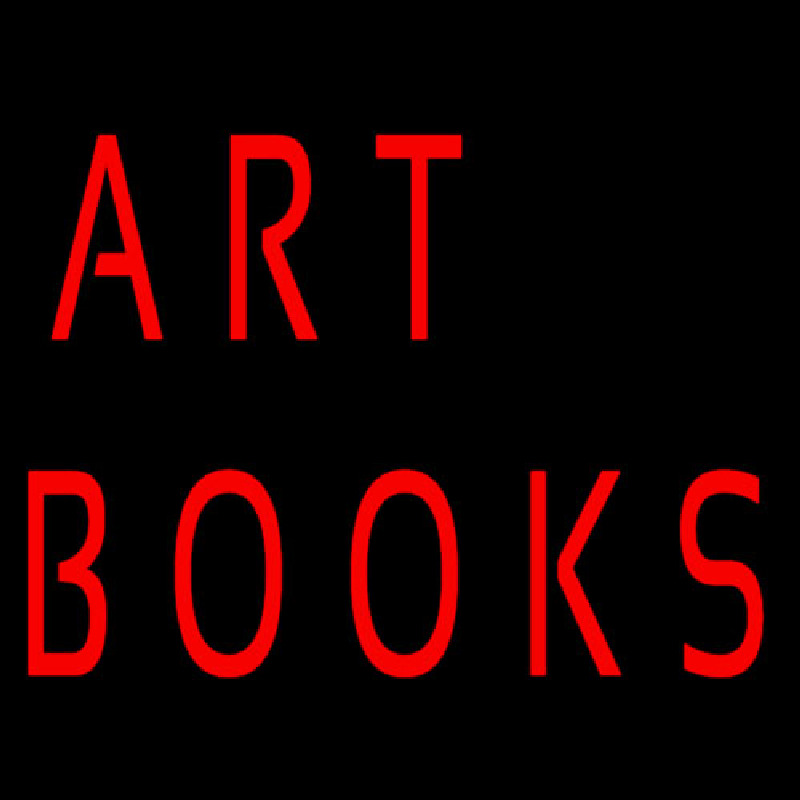 Art Books Enseigne Néon
