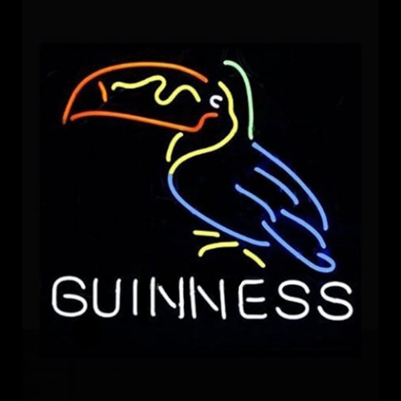 Art GUINNESS TOUCAN Enseigne Néon