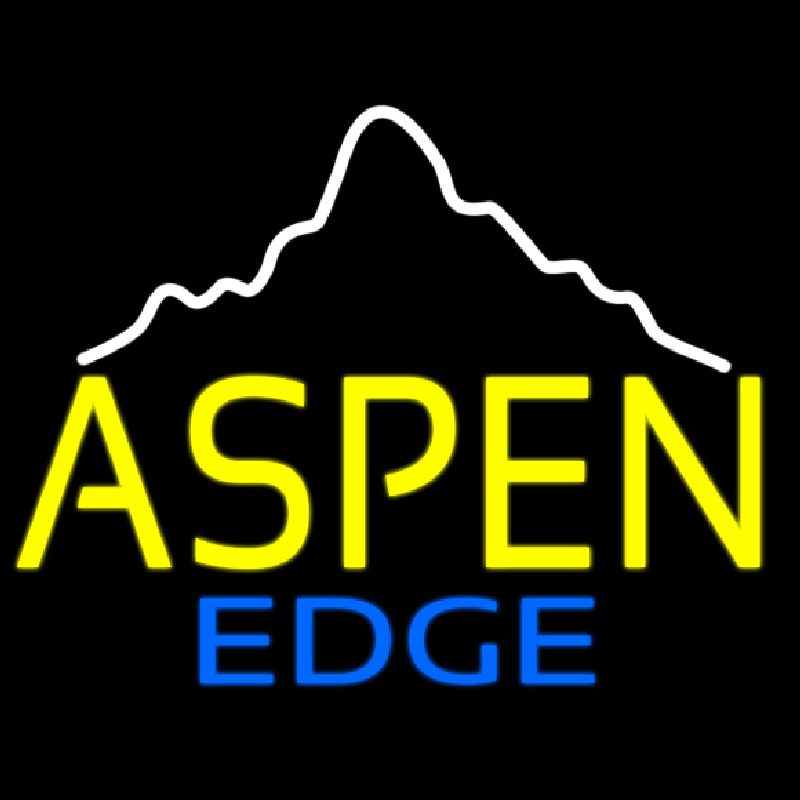 Aspen Edge Enseigne Néon