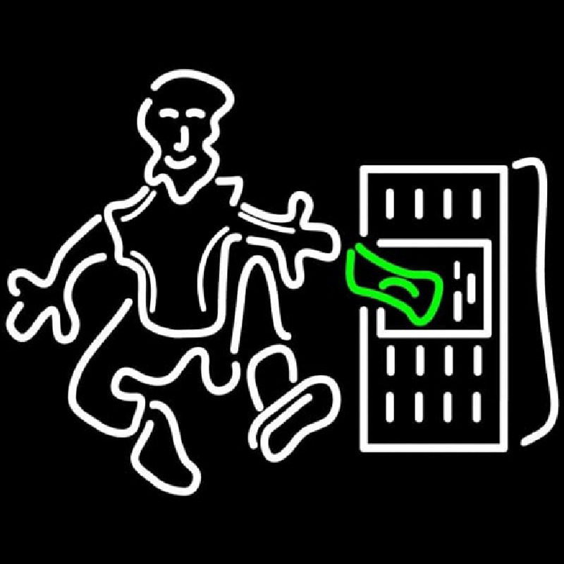 Atm Logo Enseigne Néon
