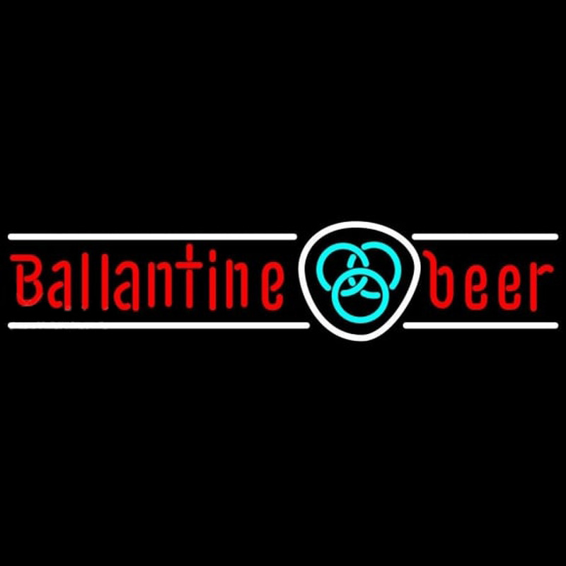 Ballantine Blue Logo Beer Sign Enseigne Néon