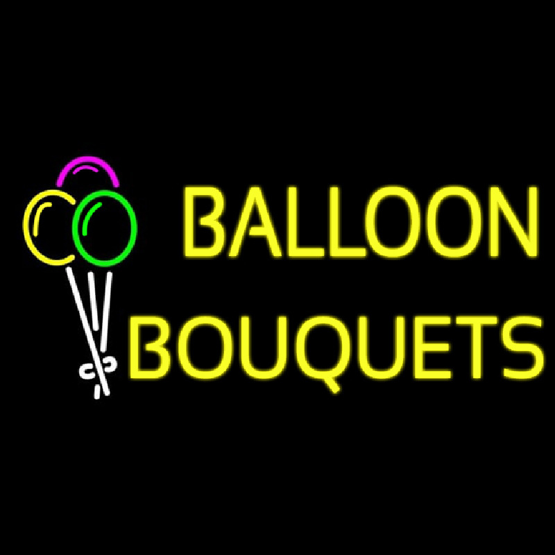 Balloon Bouquets Enseigne Néon