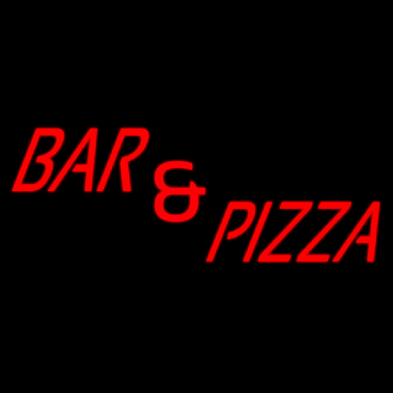 Bar And Pizza Enseigne Néon