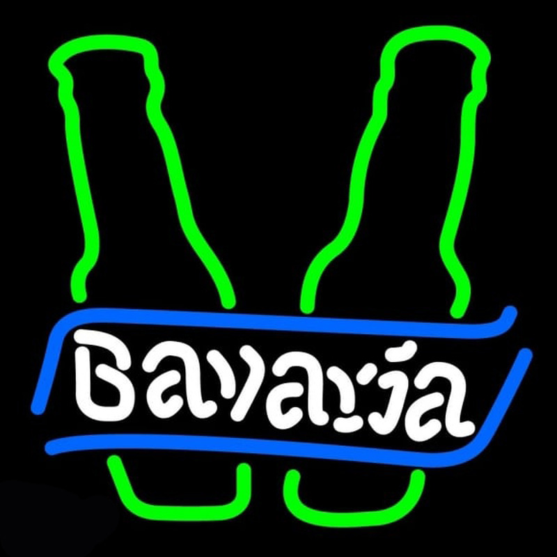 Bavarian Bottle Beer Sign Enseigne Néon