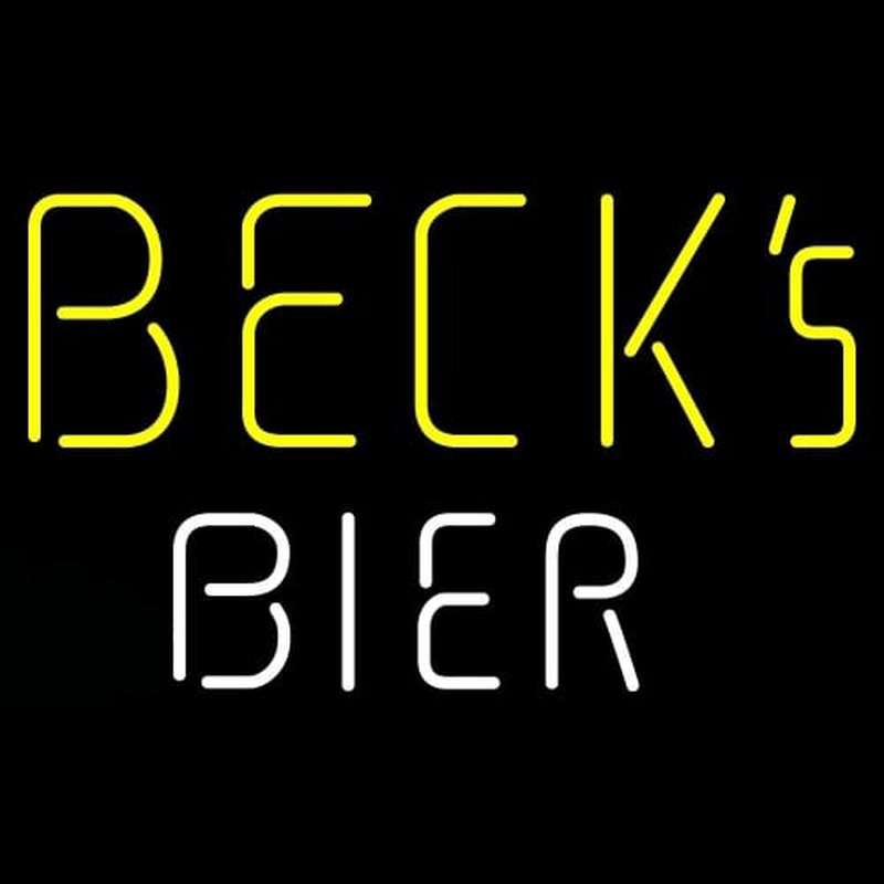 Becks Bier Beer Enseigne Néon