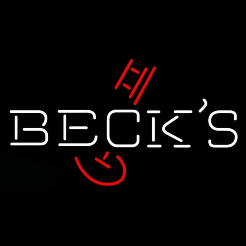 Becks Classic Key Logo Beer Sign Enseigne Néon