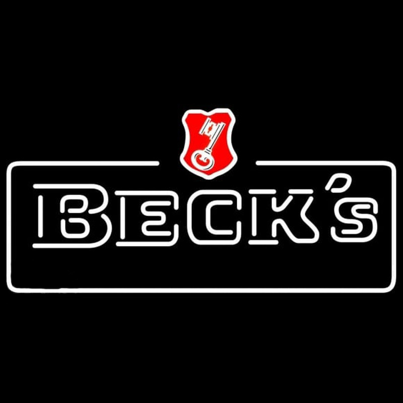 Becks Germany Beer Sign Enseigne Néon