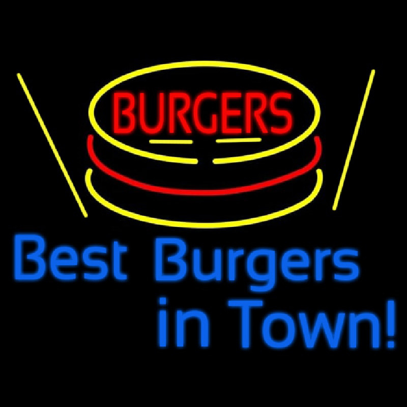 Best Burgers Intown Enseigne Néon