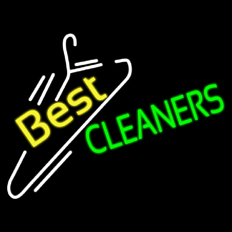 Best Cleaners Enseigne Néon