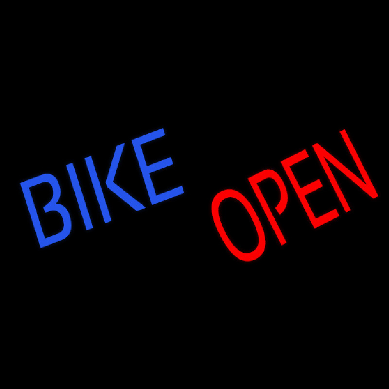 Bike Open Enseigne Néon