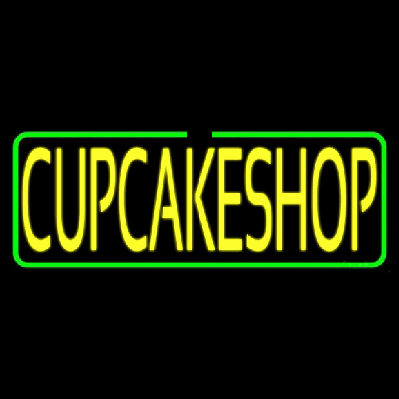 Block Cupcake Shop Enseigne Néon