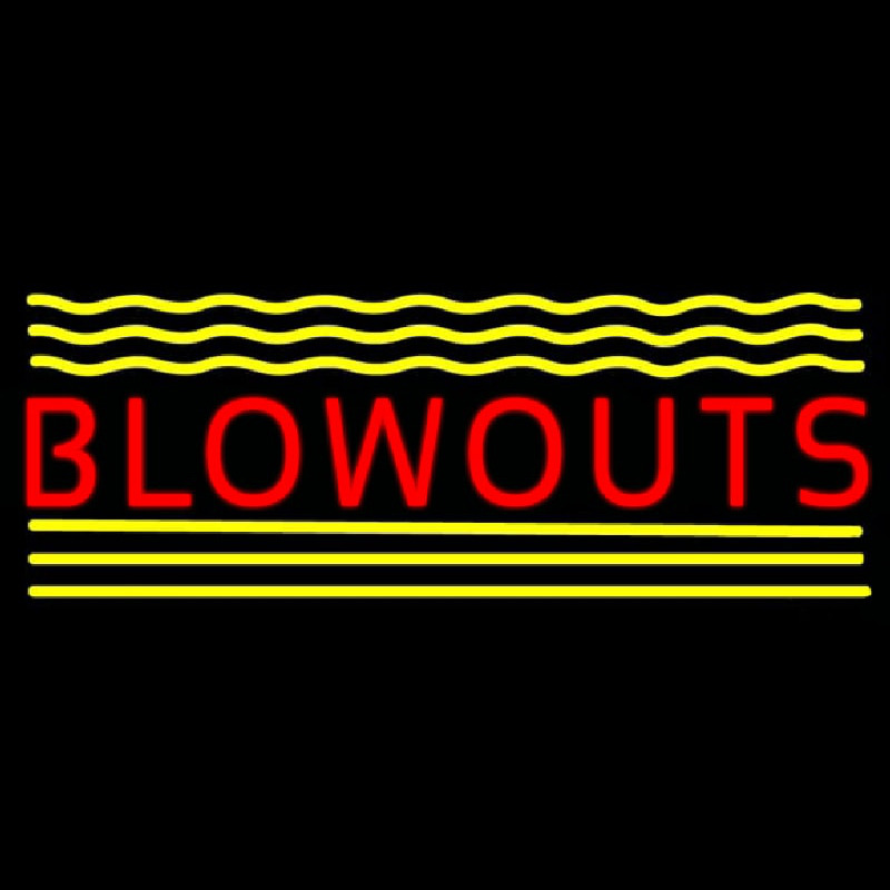 Blowouts Enseigne Néon