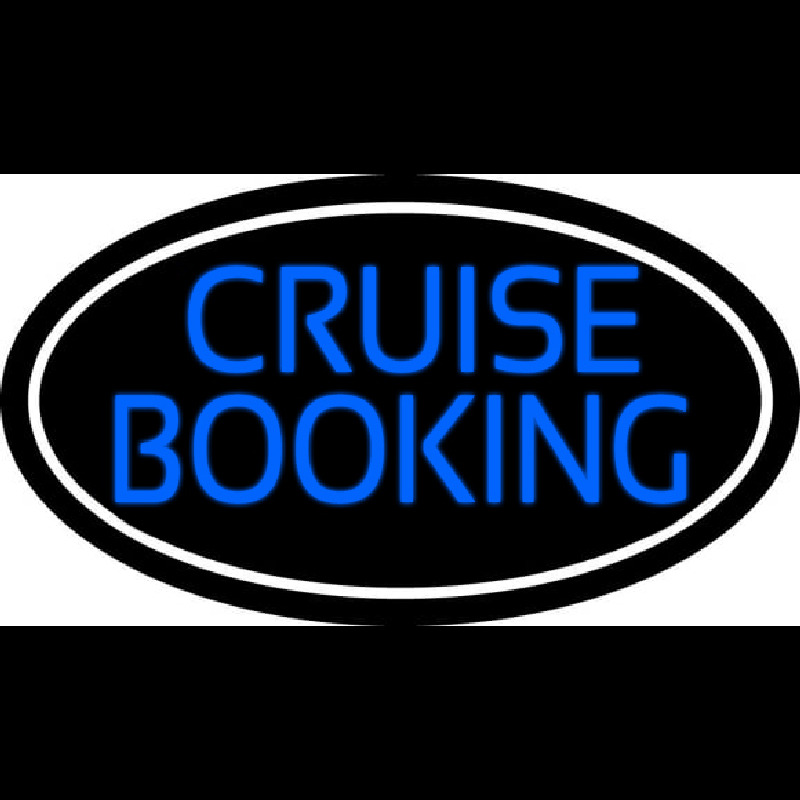 Blue Cruise Booking Enseigne Néon