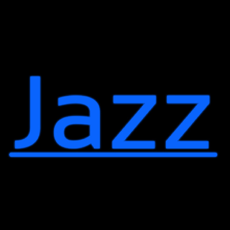 Blue Jazz Line Enseigne Néon