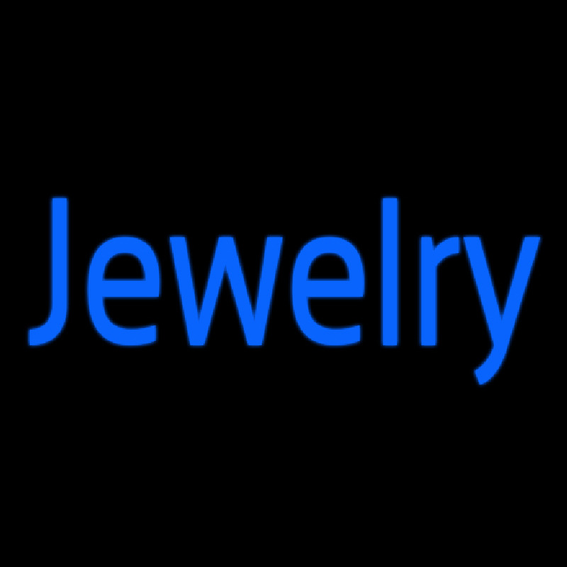 Blue Jewelry Enseigne Néon