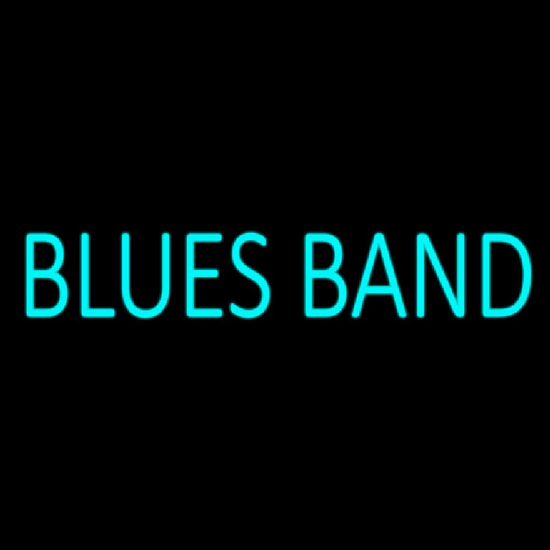 Blues Band Enseigne Néon