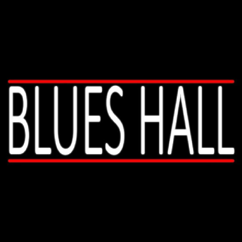 Blues Hall Enseigne Néon