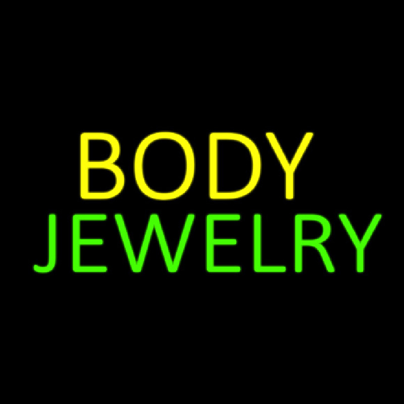 Body Jewelry Block Enseigne Néon